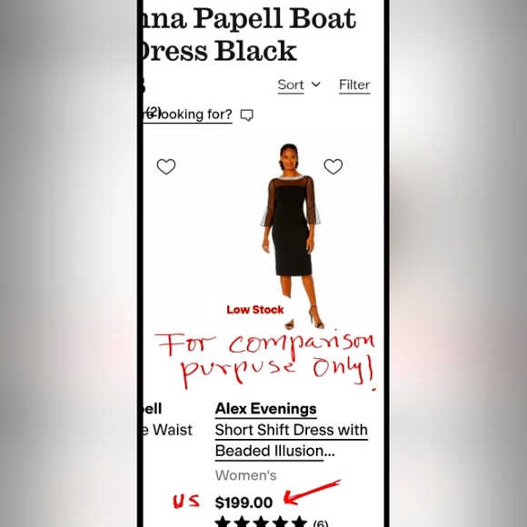 Elegant Black Layered Dress  ❗️ AP designer - Picture 16 of 16